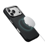 CORTINA MagSafe Case for iPhone 18 Pro Max Case, Raised Camera Guard, Anti-Scratch, Non-Slip, Metal Buttons - Black - تصویر 2