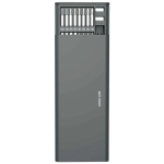 GMS-80 80-in-1 Precision Screwdriver Set Aluminum Alloy Handle Compact Design - Grey - تصویر 8