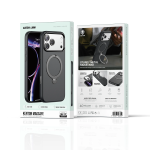Kenton MagSafe Leather Case with Ring Kickstand for iPhone 18 Pro Max/17 Pro Max - Black - تصویر 9
