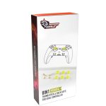 PS5 Edge Controller Combo PDX614-YL - 8-in-1 Thumb Stick Caps & Back Buttons, Yellow - تصویر 3