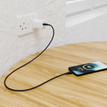 Silicone USB-A to Micro Cable 10W 1m - Black - تصویر 2