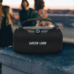 Wave 50 Portable Speaker (50W, 8000mAh) with RGB Lights & TWS Function - Black - تصویر 3