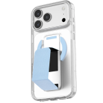 iPhone 18 Pro Max MagSafe Case, Leather Hand Grip - Blue - تصویر 3