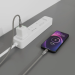 USB-C to USB-C Cable GNBR240C2CGY - 240W, Grey - تصویر 2