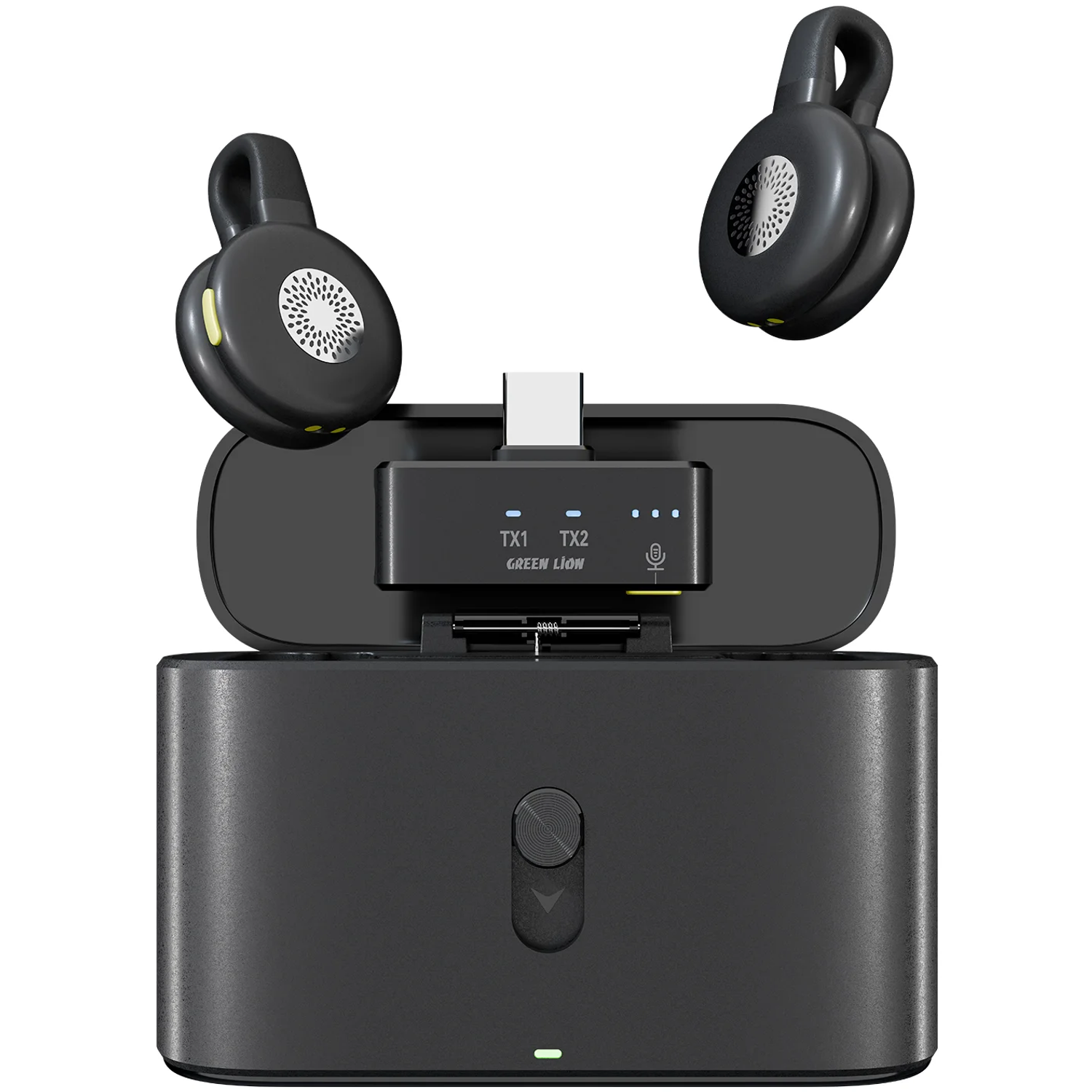 Wireless Microphone GM-95X - 2.4GHz, Black Wireless Microphone GM-95X - 2.4GHz, Black - تصویر 1