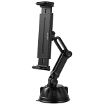 GX-102 Suction Mount Phone & Tablet Holder 4.7-14" 360° Rotation 5kg Load - Black - تصویر 4