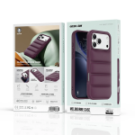 MELBOURNE 4-Zone Foam-Filled Protective Case for iPhone 18/17 Pro Max - Burgundy - تصویر 6