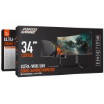 34" Curved Gaming Monitor, UltraWide HDR, 200Hz QHD - Black - تصویر 8