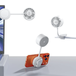 Portable Fan Mag Breeze GNPF27MAGFNWH - MagSafe Compatible, White - تصویر 3