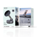 GX-12 MagSafe Suction Phone Holder, 360° Rotation, N52 Strong Magnets, Washable Suction Cup, Dashboard Fit - Black - تصویر 6