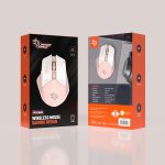 Wireless Gaming Mouse PDX323PK - 3 DPI Levels, Pink - تصویر 4