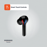 Gaming Earbuds PDX420 - Ultra Low-Latency, Black - تصویر 6