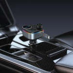 FM Transmitter GFM-2 - 72W, Black - تصویر 2