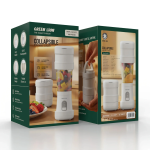 Juicer GNCOLPJUCRWH - Collapsible, Portable, 500ML - White - تصویر 8