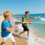 Electric Water Gun GN85 - 320mL Tank, Grey - تصویر 2