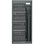GMS-68 68-in-1 Precision Screwdriver Set Premium S2 Bits with Tweezers & Spudger - Grey - تصویر 6