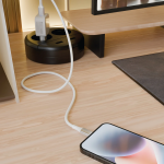 USB-A to Lightning Cable GNS1MCABA2LWH - 12W, White - تصویر 2