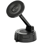 GX-92 MagSafe Suction Car Phone Holder, 17×N52 Magnets, Safety Twist-Lock, Fully Adjustable - Black - تصویر 7