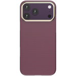 SERGEI 1500D Aramid Fiber Case for iPhone 18 Pro Max, World's Slimmest MagSafe Kevlar Case - Burgundy