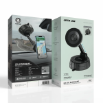 GX-92 MagSafe Suction Car Phone Holder, 17×N52 Magnets, Safety Twist-Lock, Fully Adjustable - Black - تصویر 8