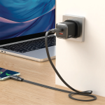 USB-C Cable GNTPE1MC2CBK - 60W, Black - تصویر 2