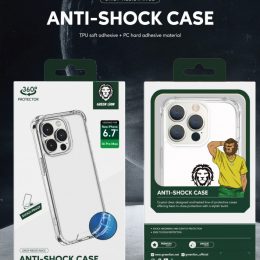قاب ضد ضربه 360 درجه سری Green Rocky برای iPhone 14 Pro Max (6.7 اینچ) - Clear - برند گرین لاین Green lion