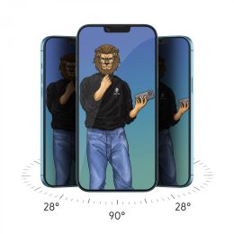 Green 10 in 1 Pack 2.5D 9H Steve Glass Privacy 0.2mm برای iPhone 13 Pro Max (6.7 اینچ)  - برند گرین لاین Green lion