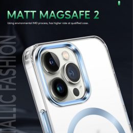 قاب ضد خش Green Matt Magsafe 2 IMD برای iPhone 13 Pro (6.1 اینچ) - آبی - برند گرین لاین Green lion