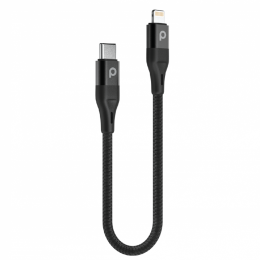 کابل لایتنینگ بافته شده آلومینیومی 1.2M 2.4A - آبی - برند پرودو Porodo