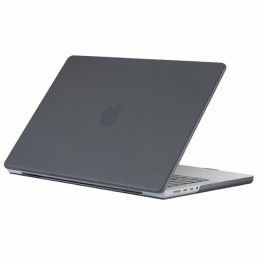 قاب محافظ پوسته سخت فوق باریک فیبر کربن سبز برای Macbook Air 13 اینچ 2020 - بلک - برند گرین لاین Green lion