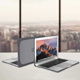 قاب ضد ضربه سبز برای Macbook Pro 13.3 اینچی 2020 - خاکستری - برند گرین لاین Green lion
