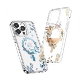 قاب شفاف Magsafe سری Green Nature برای iPhone 13 Pro Max (6.7 اینچ) - Vine Pl - برند گرین لاین Green lion