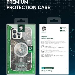 قاب Magnetic Tech Plus برای iPhone 14 Pro (6.1 اینچ) - آبی - برند گرین لاین Green lion