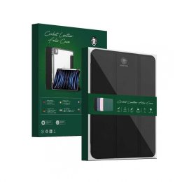 قاب فولیو چرمی Corbet برای iPad Pro 12.9 اینچی 2021 - مشکی - برند گرین لاین Green lion
