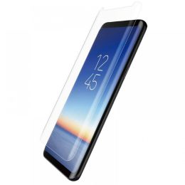 محافظ صفحه نمایش شیشه اشعه ماوراء بنفش سه بعدی سبز برای Samsung Galaxy S9 Plus - Clear - برند گرین لاین Green lion