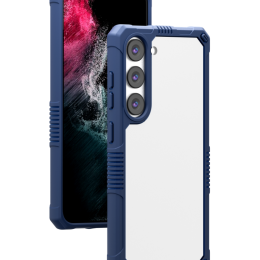 کلارا Hybrid Clear Case برای S23 Plus - آبی - برند لِوِلو Levelo