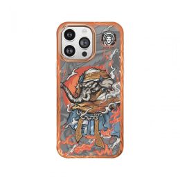 قاب Magnetic Warrior برای آیفون 14 پرو (6.1 اینچ) - نارنجی - برند گرین لاین Green lion