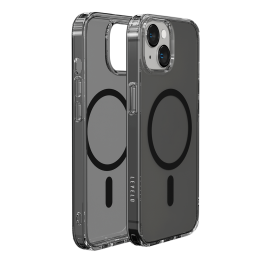 MagSafe Clara iPhone 14 Clear Back Case - Smoke Clear - برند لِوِلو Levelo
