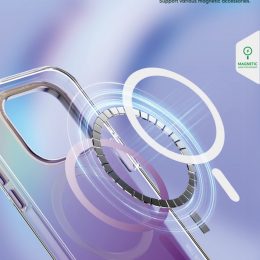 قاب سبز رنگین کمان Magsafe برای آیفون 14 پرو (6.1 اینچ) - طلایی - برند گرین لاین Green lion