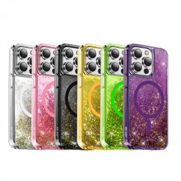 قاب رزینی سه بعدی Magnetic Happiness برای آیفون 14 (6.1 اینچ) - نقره ای - برند گرین لاین Green lion