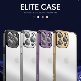 قاب Green Elite با سپر آبکاری مات برای iPhone 14 Pro Max (6.7 اینچ) - Pur - برند گرین لاین Green lion