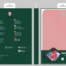 قاب چرمی درجه یک سبز برای Apple iPad Air 10.9 اینچ 2020 و iPad 11 اینچ 2020 - صورتی - برند گرین لاین Green lion