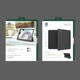 قاب فولیو چرمی Corbet برای iPad 10.9 اینچ 2020 و 11 اینچ 2020/2021 - مشکی - برند گرین لاین Green lion