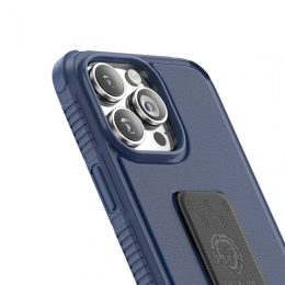قاب سری 79 با پایه مچ بند چرمی برای iPhone 14 (6.1 اینچ) - مشکی (G - برند گرین لاین Green lion
