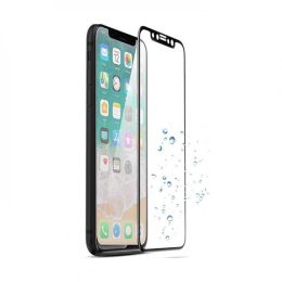محافظ صفحه نمایش شیشه ای سه بعدی با پوشش کامل 0.33 میلی متری برای iPhone X / Xs - مشکی - برند پرودو Porodo