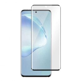 محافظ صفحه شیشه ای چسب لبه خمیده سبز رنگ سه بعدی برای Samsung Galaxy S20 Ul - برند گرین لاین Green lion