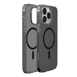 MagSafe Clara iPhone 14 Pro Max Clear Back Case - Smoke Clear - برند لِوِلو Levelo