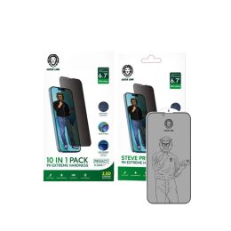 [GN10IN1GL13PM] 10 in 1 Pack 2.5D 9H Steve Glass 0.2mm (iPhone 13 Pro Max (6.7_))