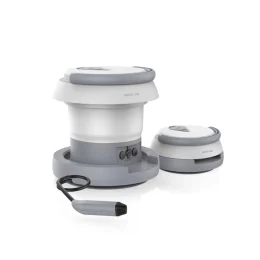 قیمت قابل حمل برقی 2 در 1 با فانوس 600 میلی آمپر ساعت - سفید - برند گرین لاین Green lion