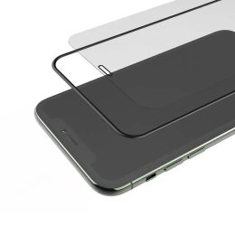 [GN3DAGP12P] Green Lion 3D Silicone AG-Matte Privacy Glass Screen Protector for iPhone 12 - 12 Pro (6.1_), 9H Hardness, Anti-fingerprints, Easy Installation, Anti-scratch